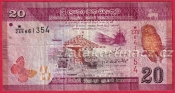 Srí Lanka - 20 rupees 2010