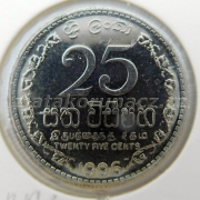 Sri Lanka - 25 cents 1996