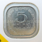 Sri Lanka - 5 cent 1991