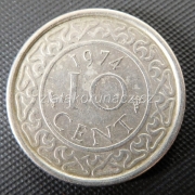 Surinam - 10 cent 1974