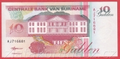 Surinam - 10 Gulden 1998