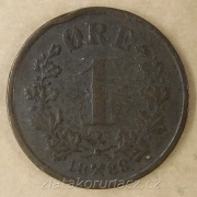 Norsko - 1 ore 1889