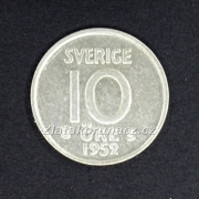 Švédsko - 10 óre 1952 TS