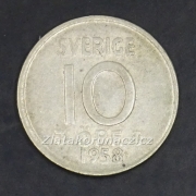 Švédsko - 10 óre 1958 TS