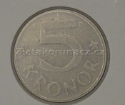 Švédsko - 5 kronor 1984 U
