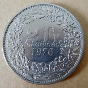 Švýcarsko - 2 frank 1976