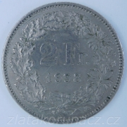 Švýcarsko - 2 frank 1998 B