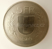 Švýcarsko - 5 frank 1970