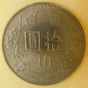 Taiwan - 10 yuan 1982