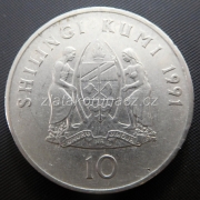 Tanzánie - 10 shiling 1991