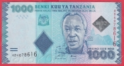 Tanzánie - 1000 Shilingi 2010