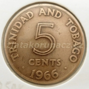 Trinidad and Tobago - 5 cents 1966