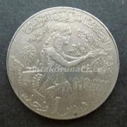 Tunis - 1 dinar 1990