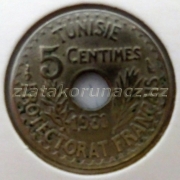 Tunis - 5 centimes 1931