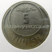 Tunis - 5 francs 1954
