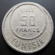Tunis - 50 francs 1950
