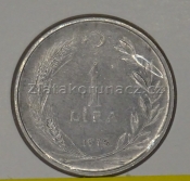 Turecko - 1 lira 1975