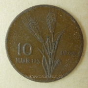 Turecko - 10 Korus 1964