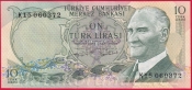 Turecko - 10 Lira 1970(1976)