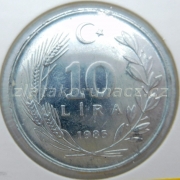 Turecko - 10 lira 1985