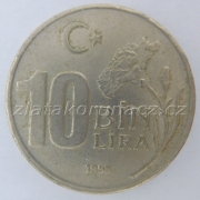 Turecko - 10 bin lira 1995