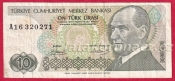 Turecko - 10 lirasi 1970