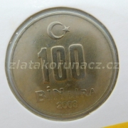 Turecko - 100 bin lira 2003
