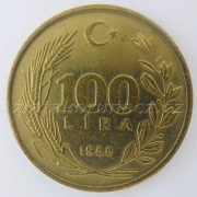Turecko - 100 lira 1988 malý typ