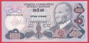 Turecko - 1000 Lira 1970 