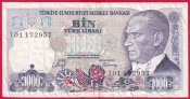 Turecko - 1000 Lirasi 1970