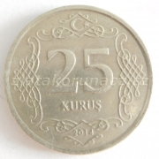 Turecko - 25 kurus 2014