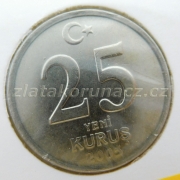 Turecko - 25 yeni kurus 2005