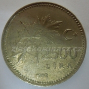 Turecko - 2500 lira 1992