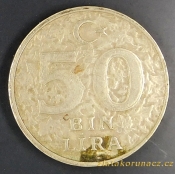 Turecko - 50 bin lira 1998