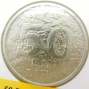 Turecko - 50 bin lira 2000