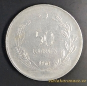 Turecko - 50 kurus 1973