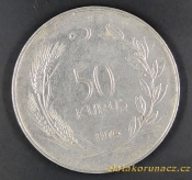 Turecko - 50 kurus 1974