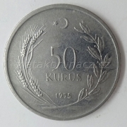 Turecko - 50 kurus 1975