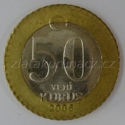 Turecko - 50 kurus 2006