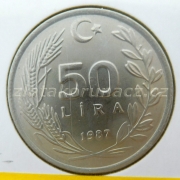Turecko - 50 lira 1987
