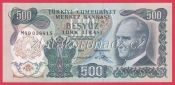 Turecko - 500 Lira 1970 (1981)