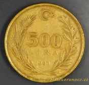 Turecko - 500 lira 1990
