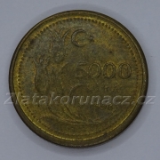 Turecko - 5000 lira 1998