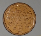 Uganda - 2 shilling 1987