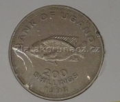 Uganda - 200 shillings 1998