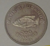 Uganda - 200 shillings 2003