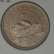 Uganda - 50 cents 1974