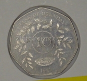 Uganda - 10 shillings 1987
