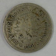 Uruguay - 2 centisimos 1901 A