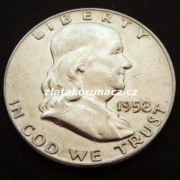 USA - 1/2 dollar 1958
